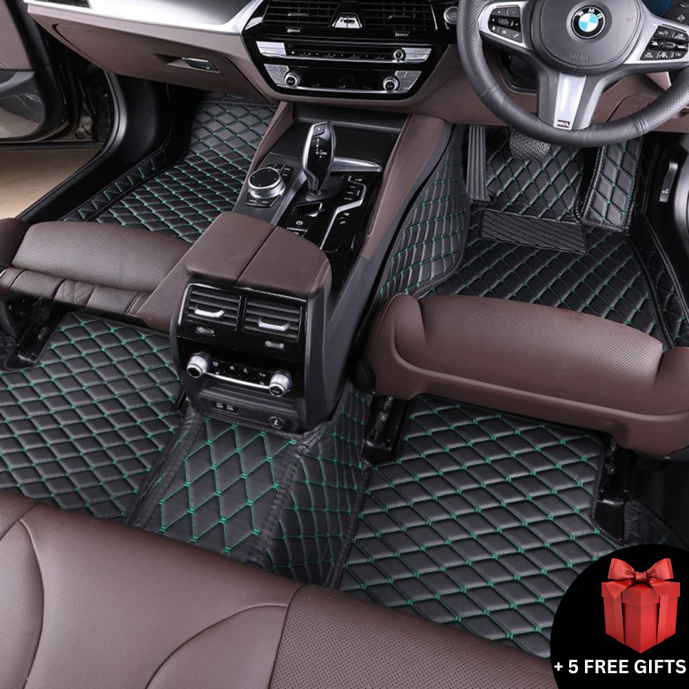 Black And Green Stitching