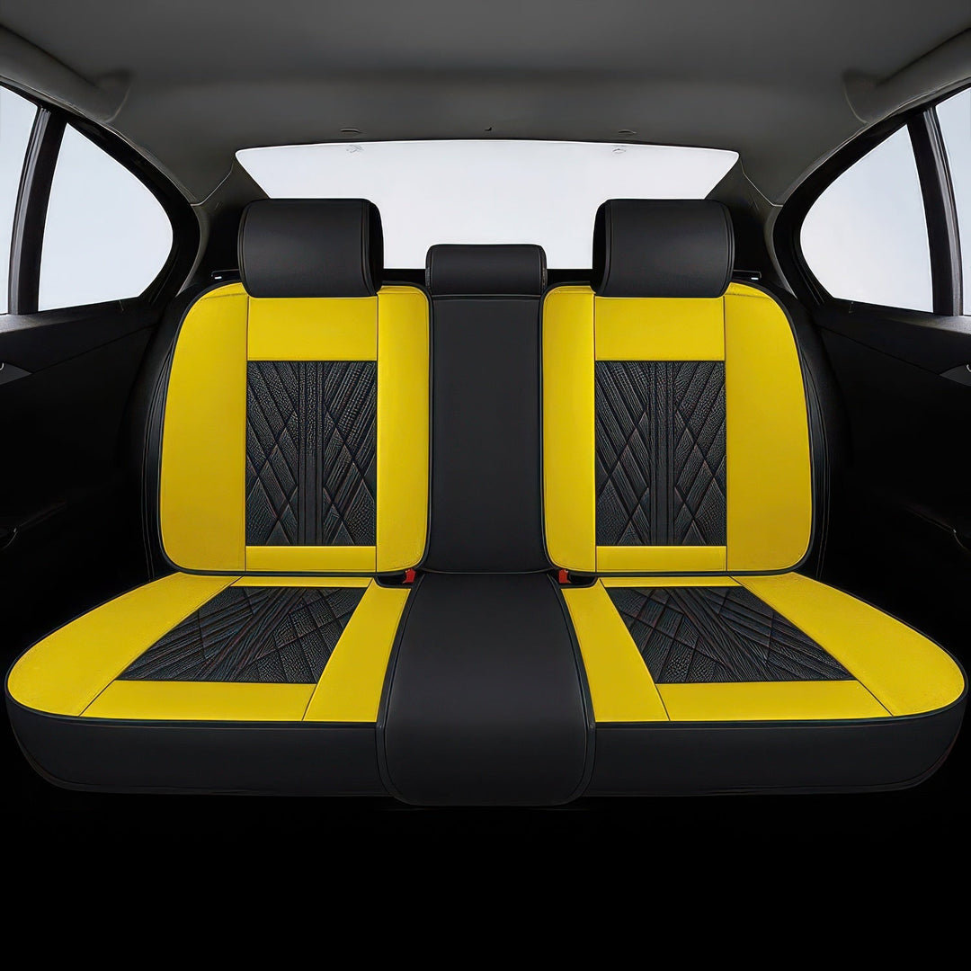Black & Yellow Seat Covers