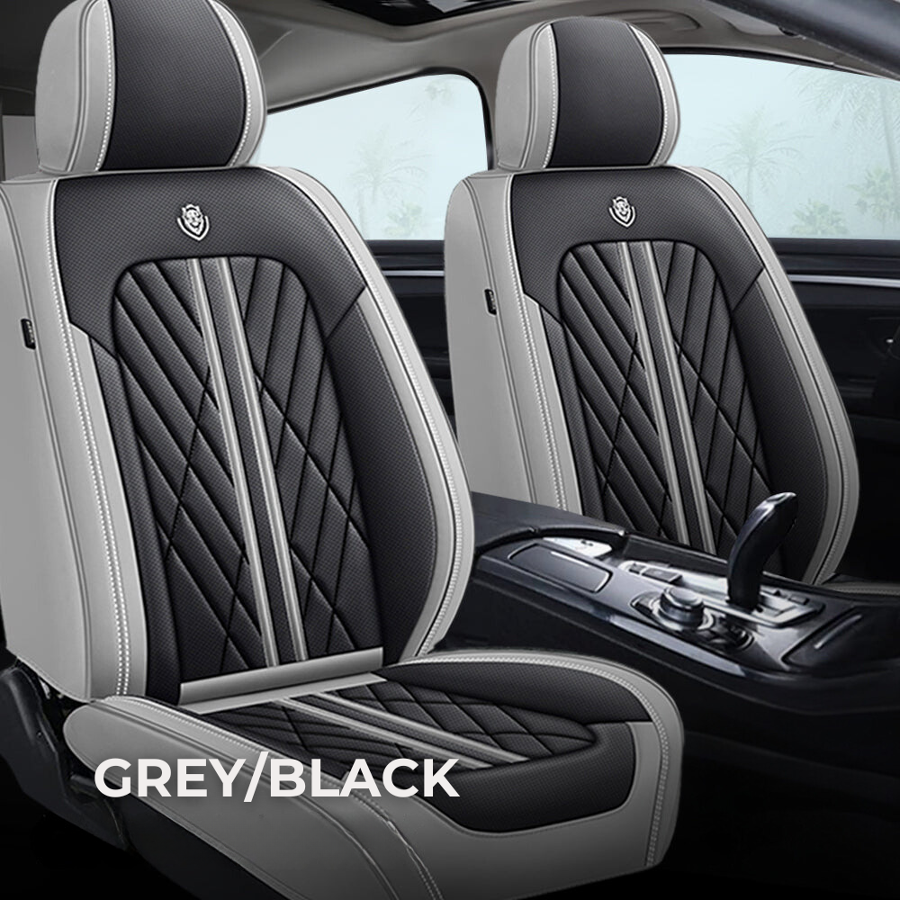 Grey & Black Seat Covers